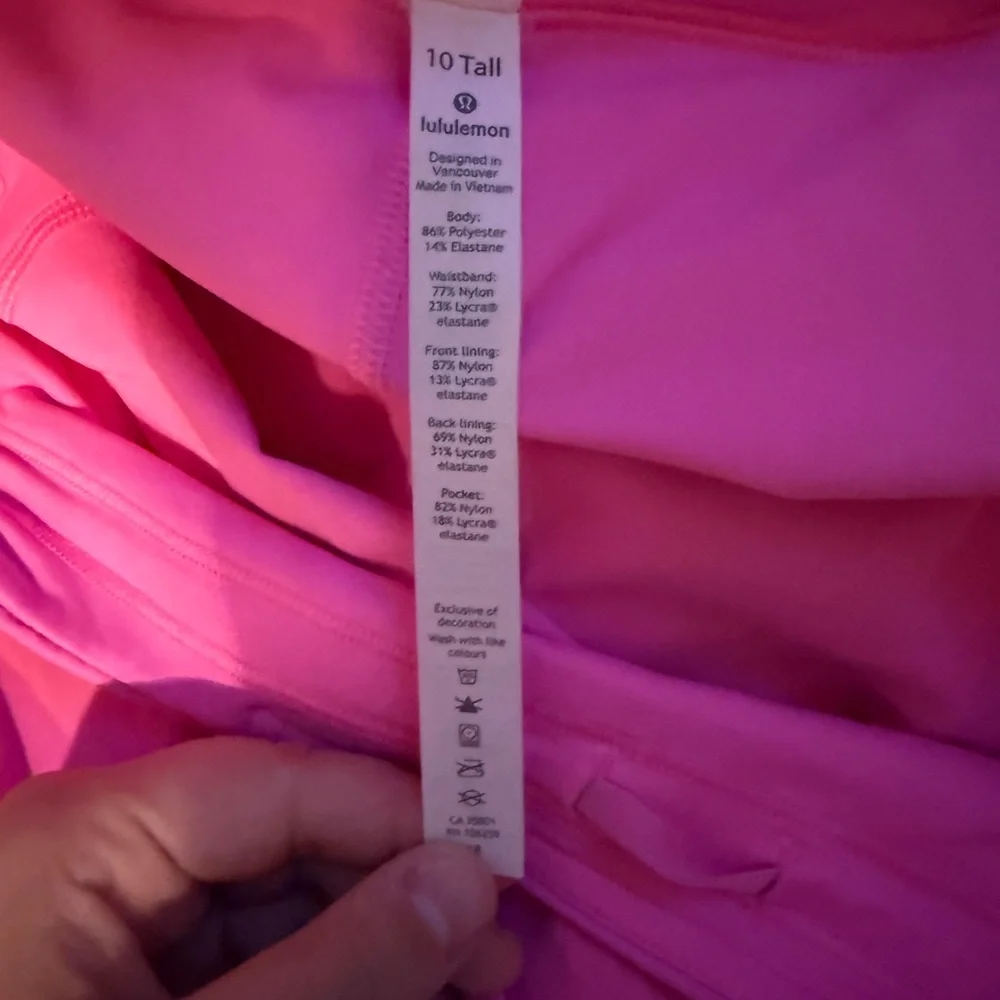 Lululemon Athletica Pink Mini Skirt - Picture 6 of 6